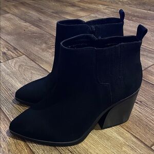 Torrid Black Leather Boot Shoes Woman Size